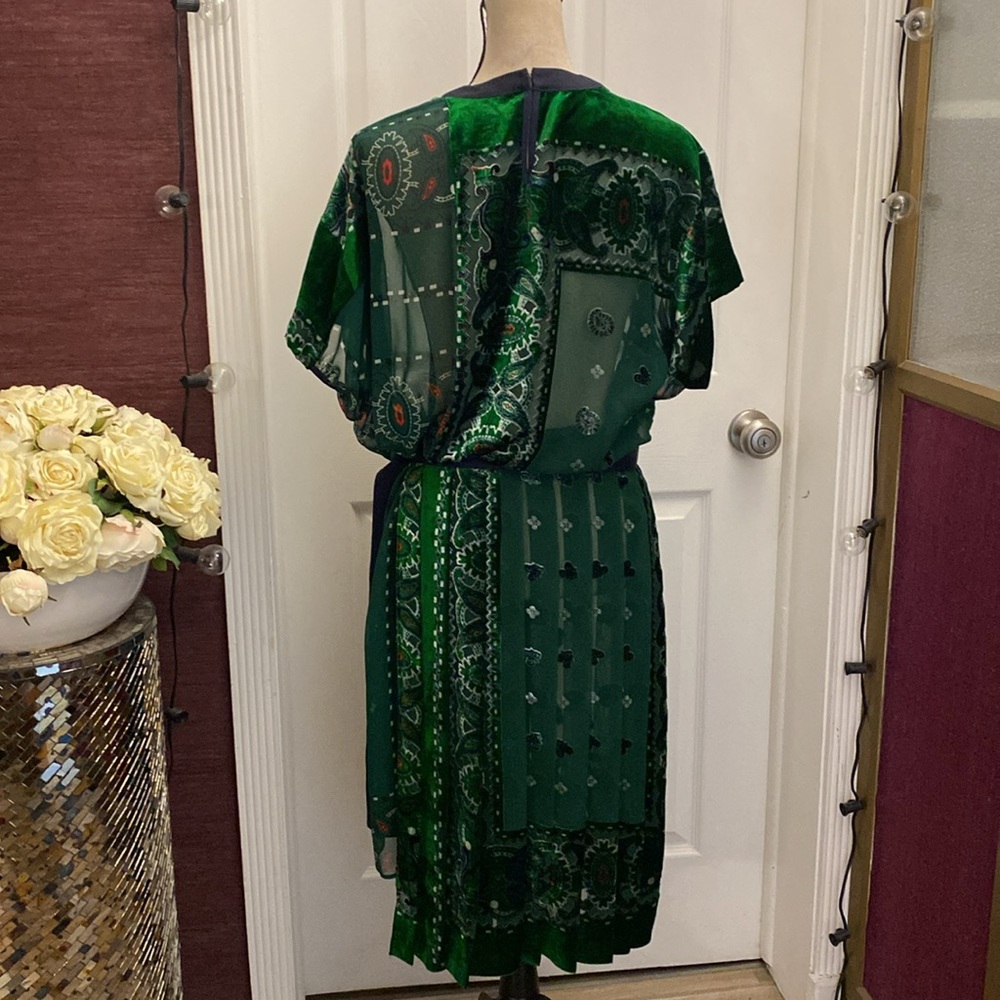Sacai bandana Devore dress, M - Picture 14 of 16